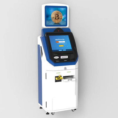 サポートBTC札入れの自己サービス対面ビットコイン銀行機械